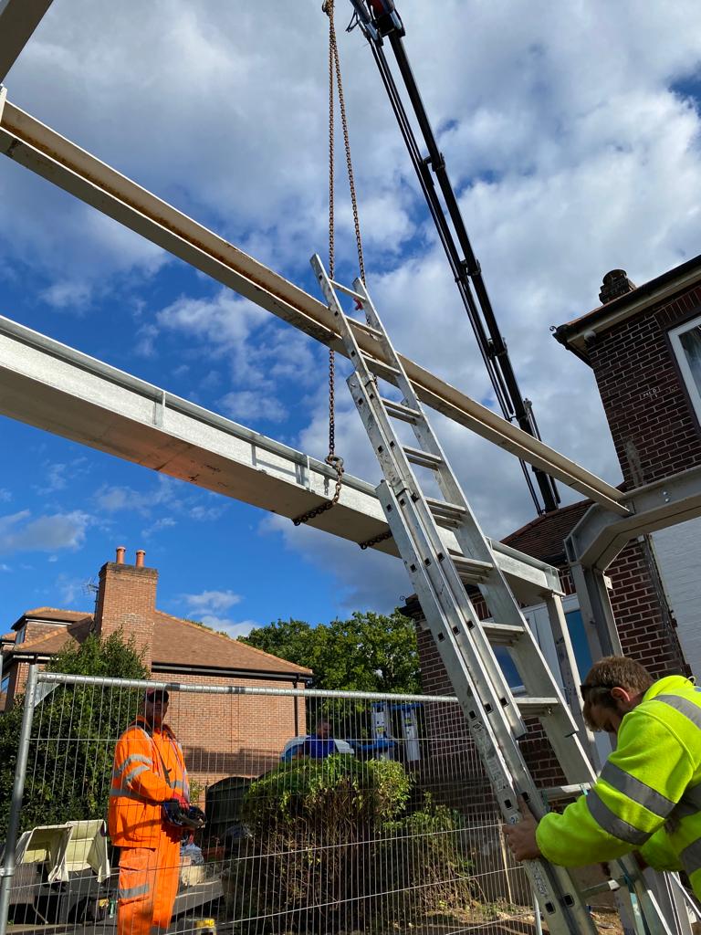 MAH Steel, steel fabrication, steel fabricator, Kent, structural steel, residential steel frame