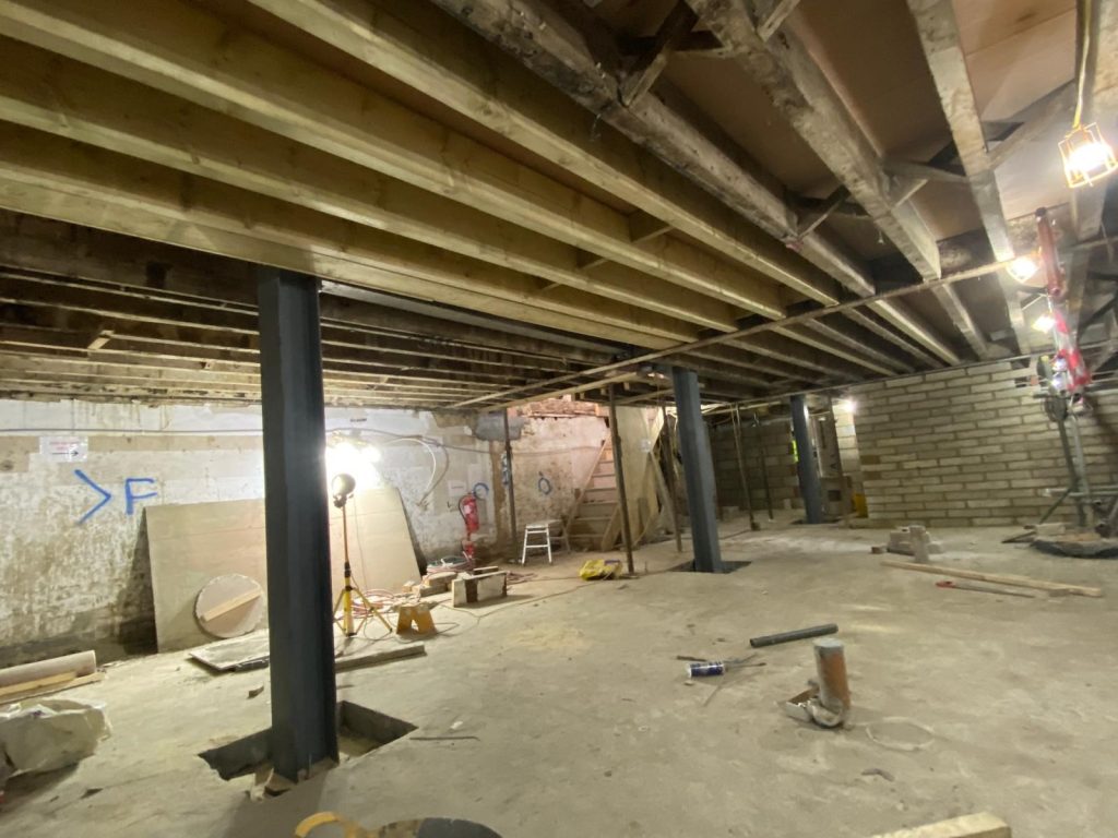 steel refurbishment project, public house extension, structural steel installation, steel cutting and welding, precision steel fabrication, cad steel drafting, steel shot blasting, zinc phosphate coating, steel beam delivery, steel workshop production, qa steel inspection, greenwich construction project