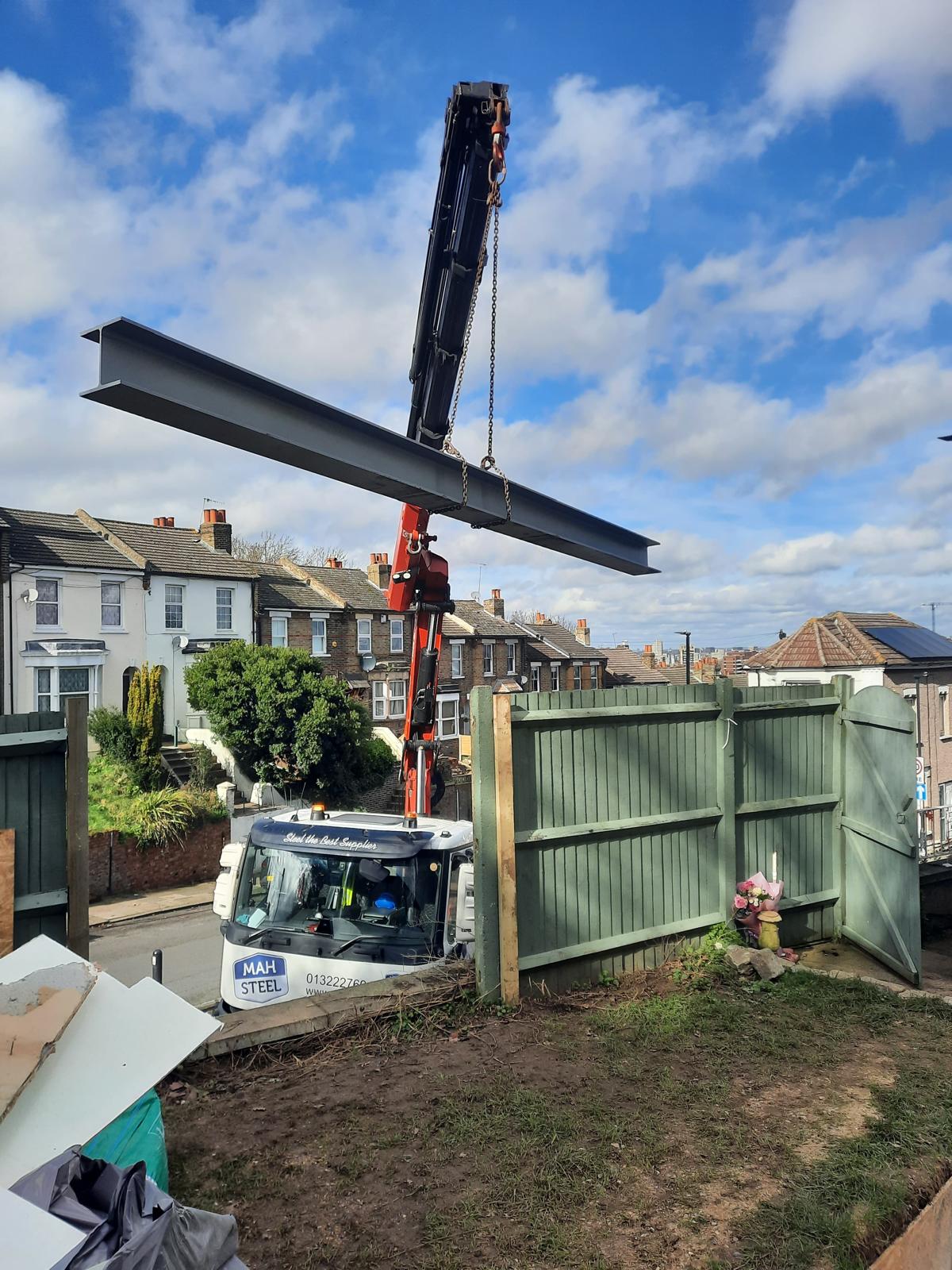 Quick Steel Delivery and Installation in London